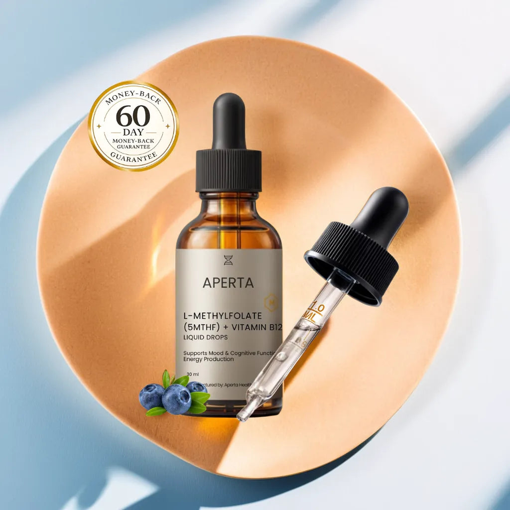 Aperta Health's  L-Methylfolate + B12 Drops